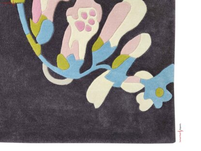 Hand Tufted Rug Floral - Image 3