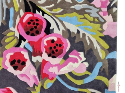 Hand Tufted Rug Floral - Image 4