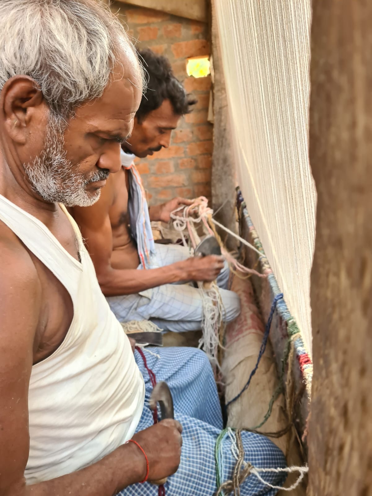 Hand Knotted Rug Weavers